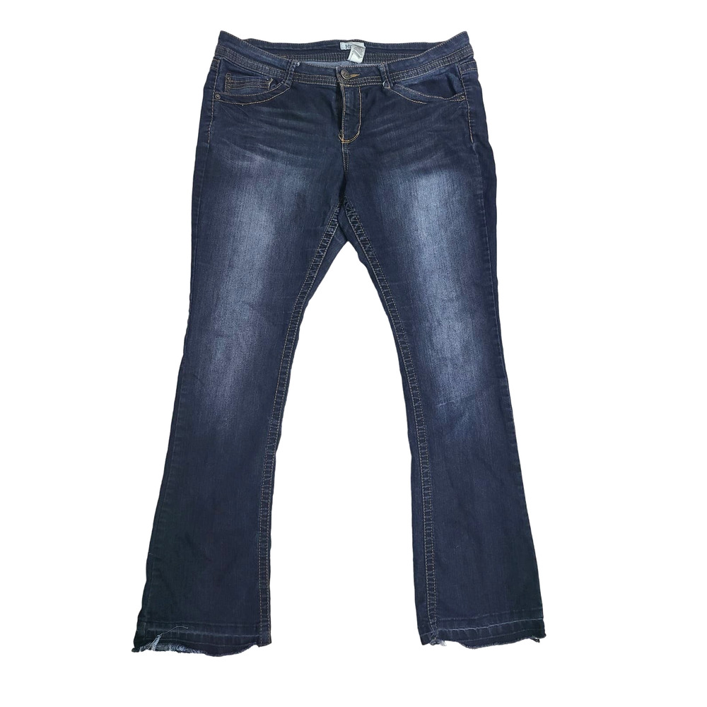 Y2K Mudd Dark Wash Boot Cut Jeans - Size 17